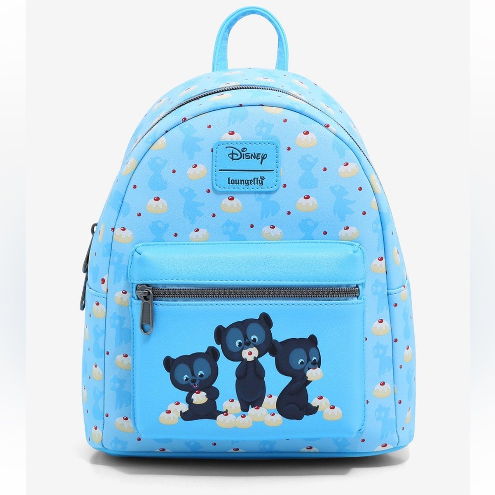 (Sold) Loungefly Disney Pixar Brave Bear Brothers Mini Backpack